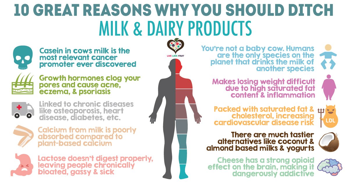 ditch milk and dairy products