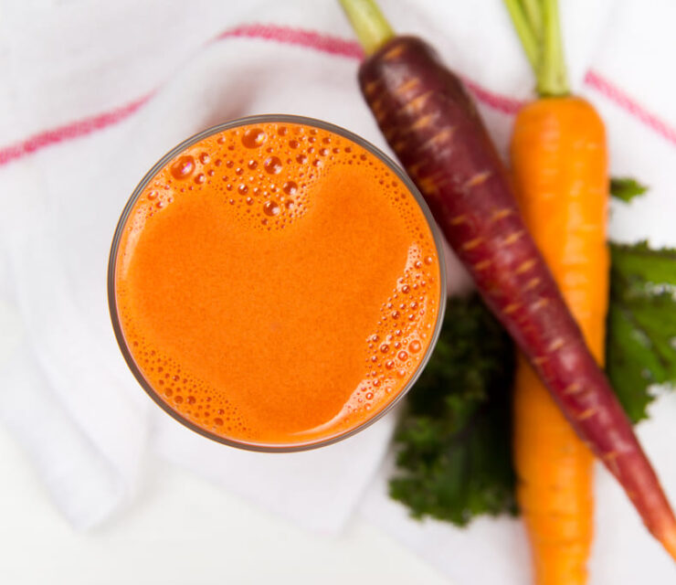Freshly Squeezed Carrot Juice