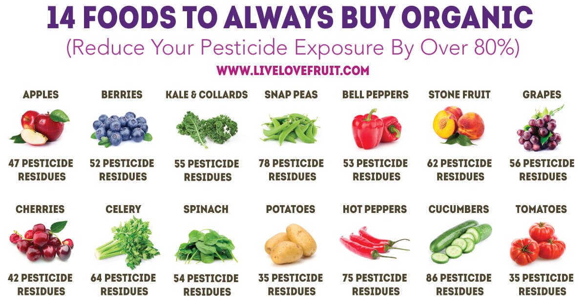 Foods to Buy Organic