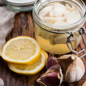 Garlic the best specific for influenza. Syrup prepared from healthy garlic