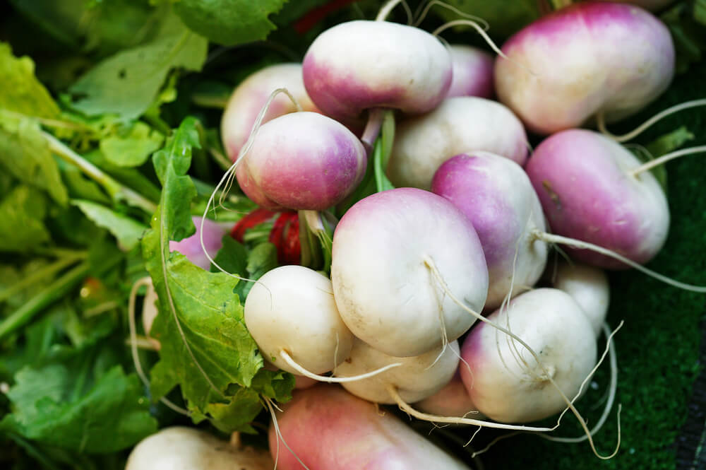 bunch of turnips