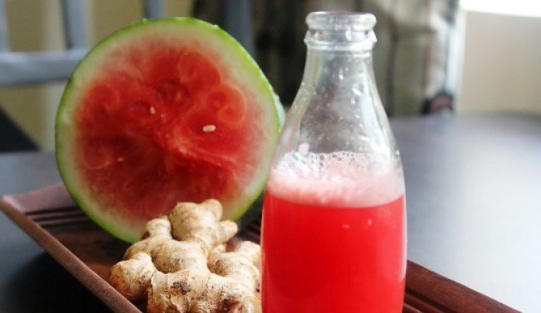 Watermelon Ginger Juice