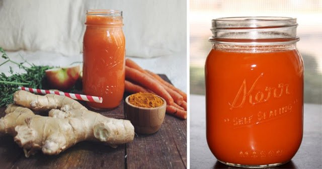 Turmeric Ginger Carrot Juice