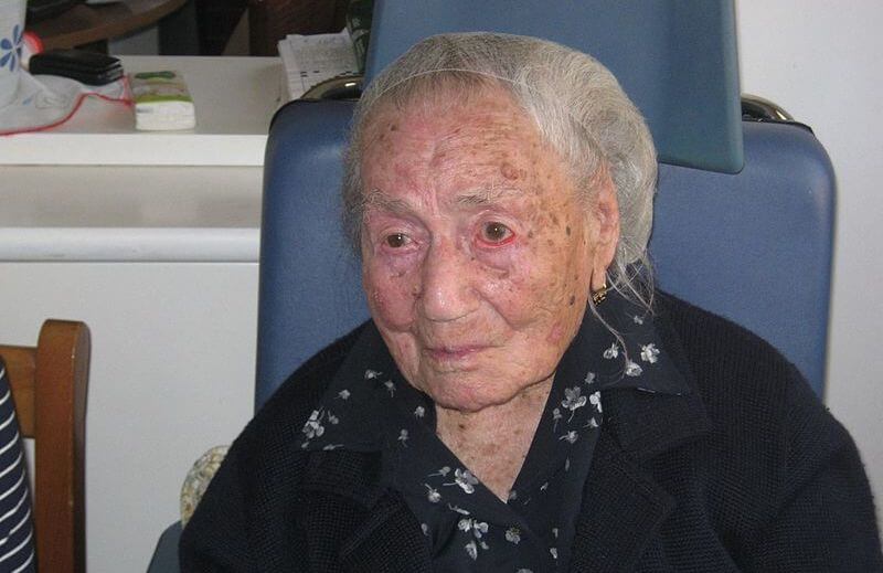 europe's oldest living person